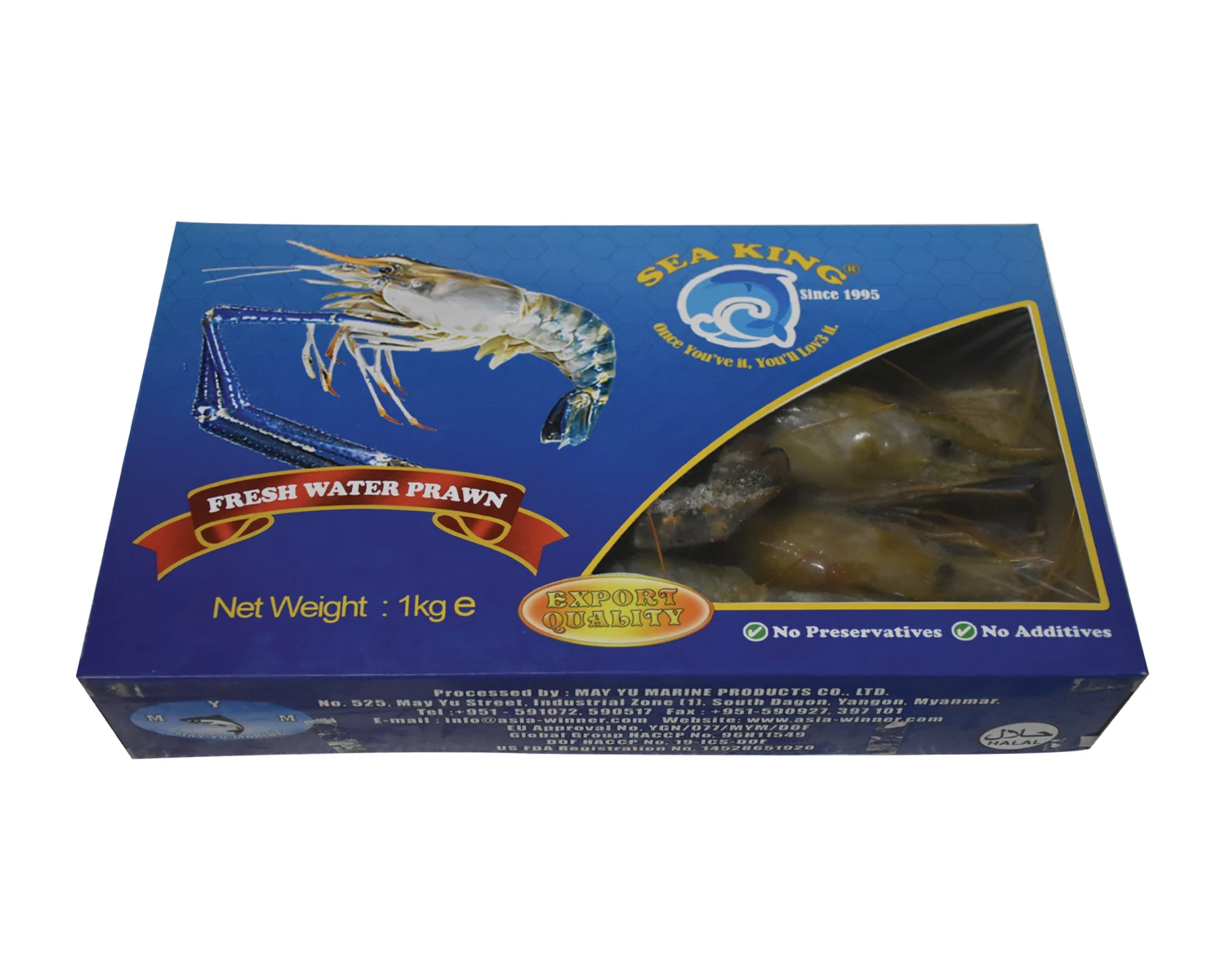 Fresh Water Frozen Prawn