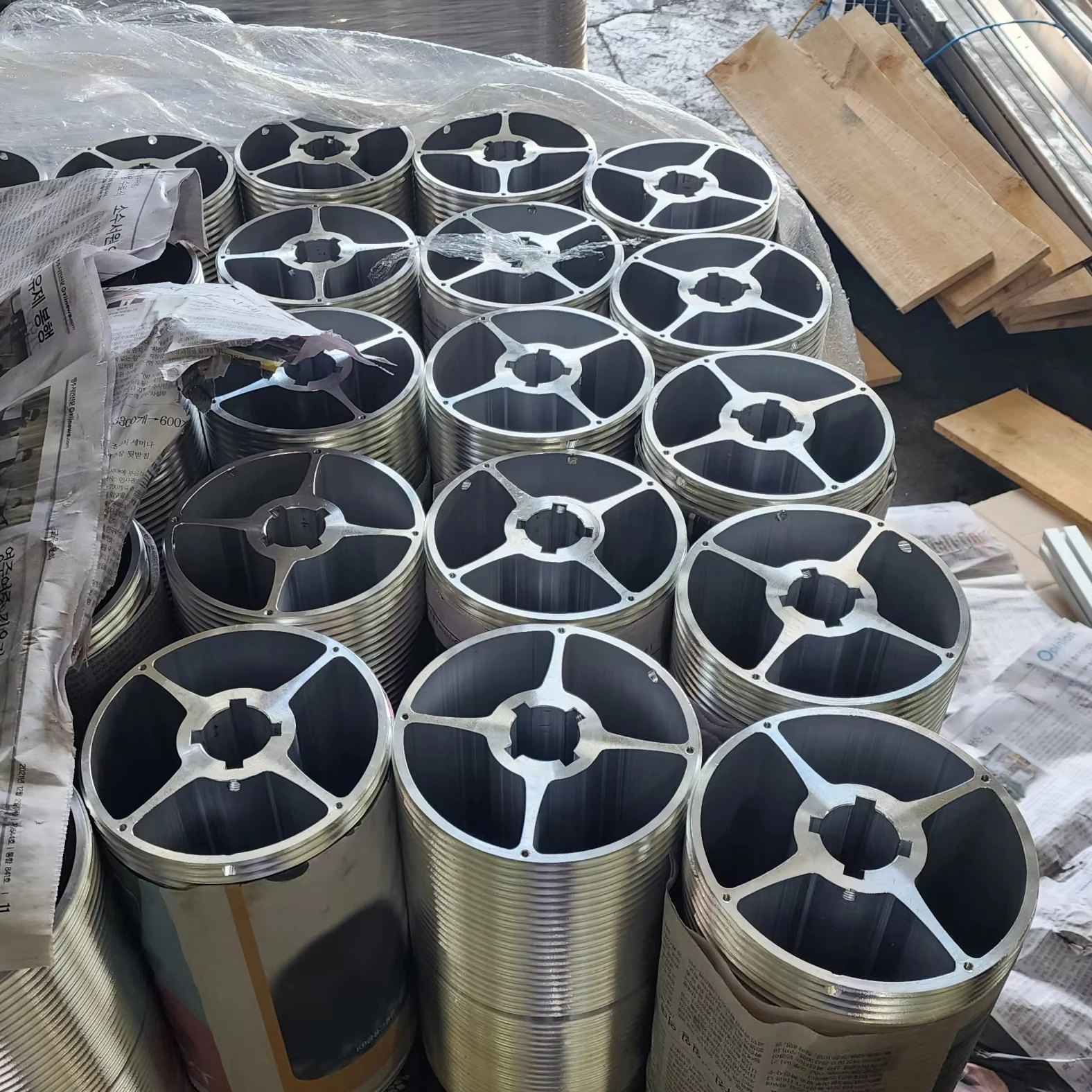 Best Quality Korean Aluminum Profile accessories with CNC machining