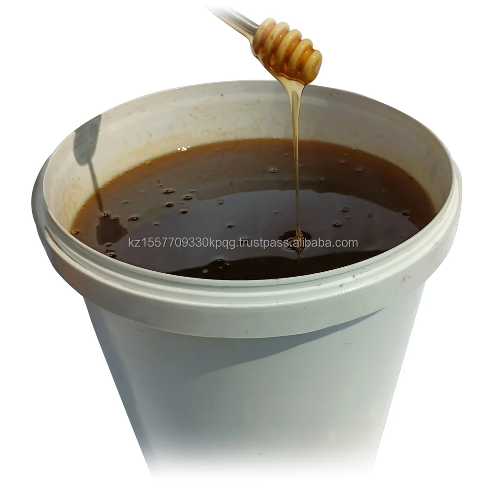 Top selling products 2022 Natural honey 27 kg yellow to brown color factory price made in Kazakhstan