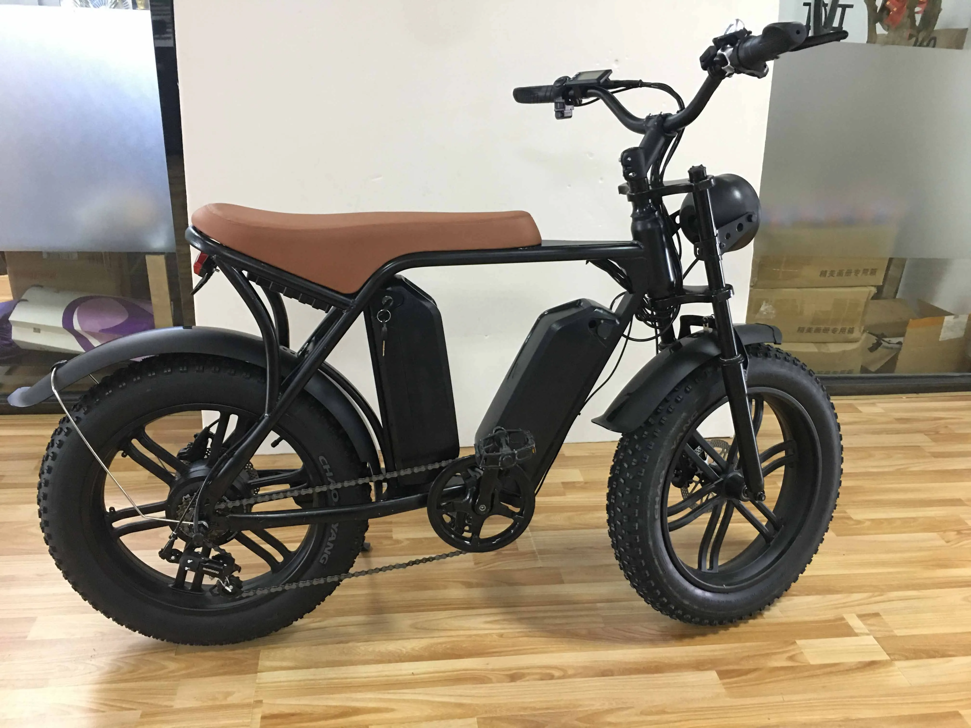 20 Inch Snow off-road fat tire ebike Electric Bicycle 48V15AH aluminum alloy Mountain E Bike frame e bike