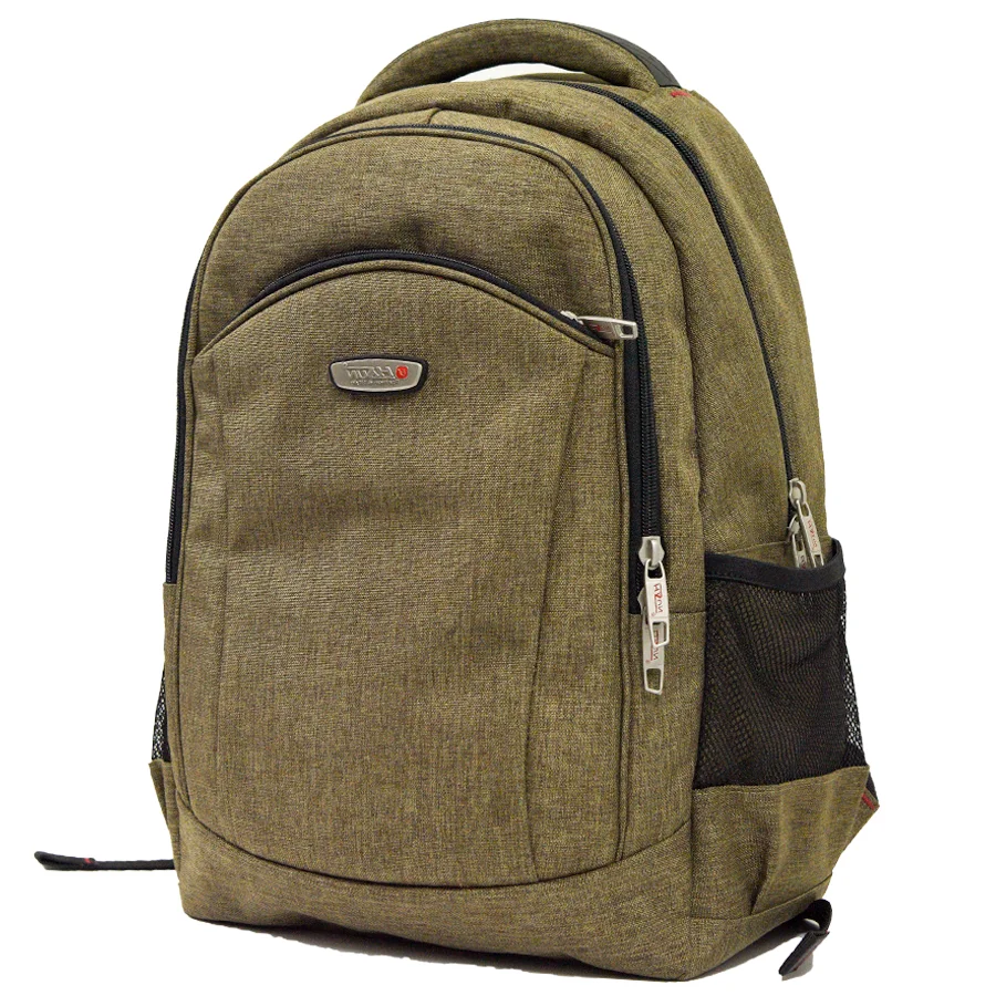 Best Sell Ultra-light HASUN Resin Fasion Mesh Polyester Zipper business Backpack Travel Bag Fits up to 17 Inch Mac