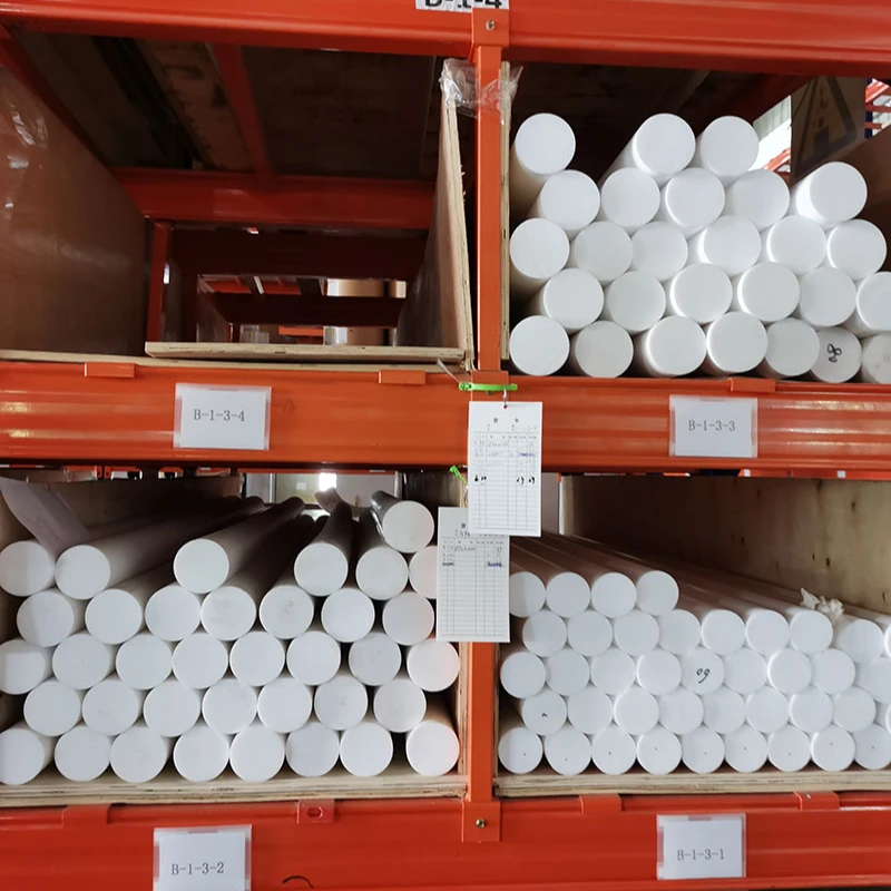 2022 New Virgin PTFE MOULDED ROD Round Bar 100% pure white ptfe extruded rods