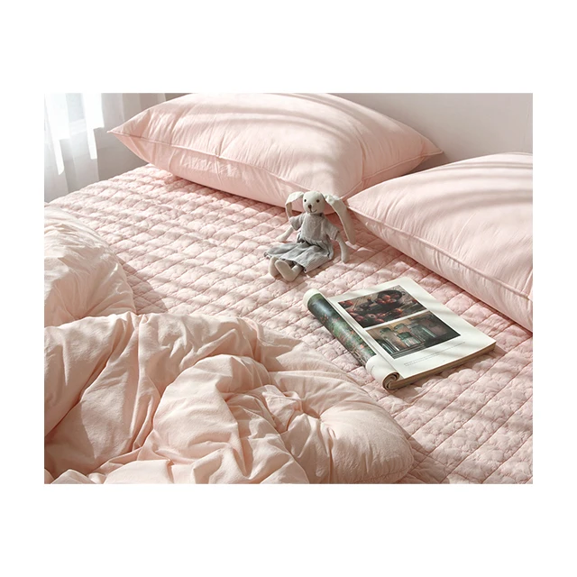 [HABBYnDECO] Pastel Color like Cream and the Softness Felt Shucream Premium 80-Cotton Pigment Washing Bedding Comforter 200x230