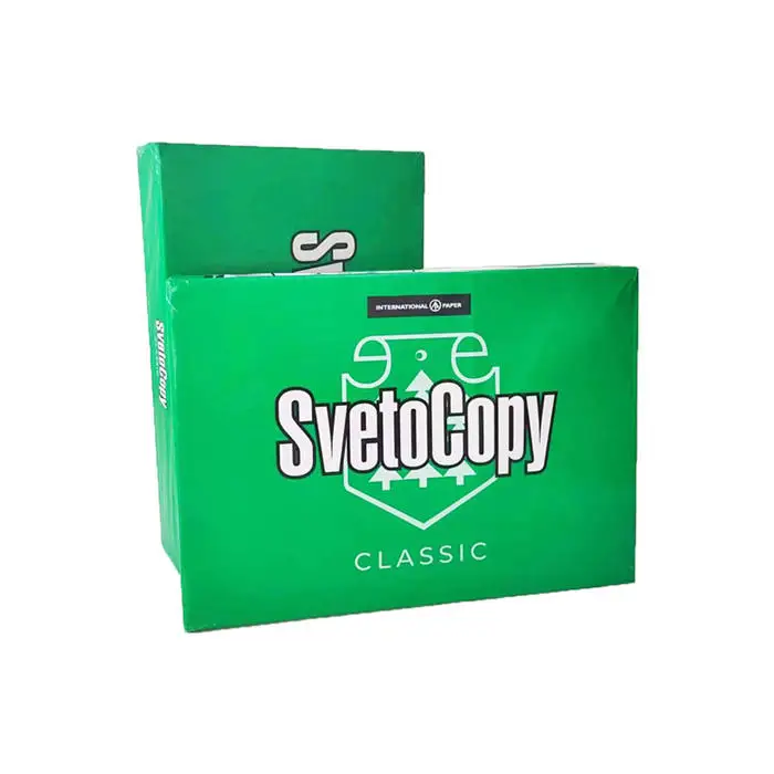 A4/a3/letter Size /legal Size Svetocopy paper from Russia for sale High performance 102-104% Natual White