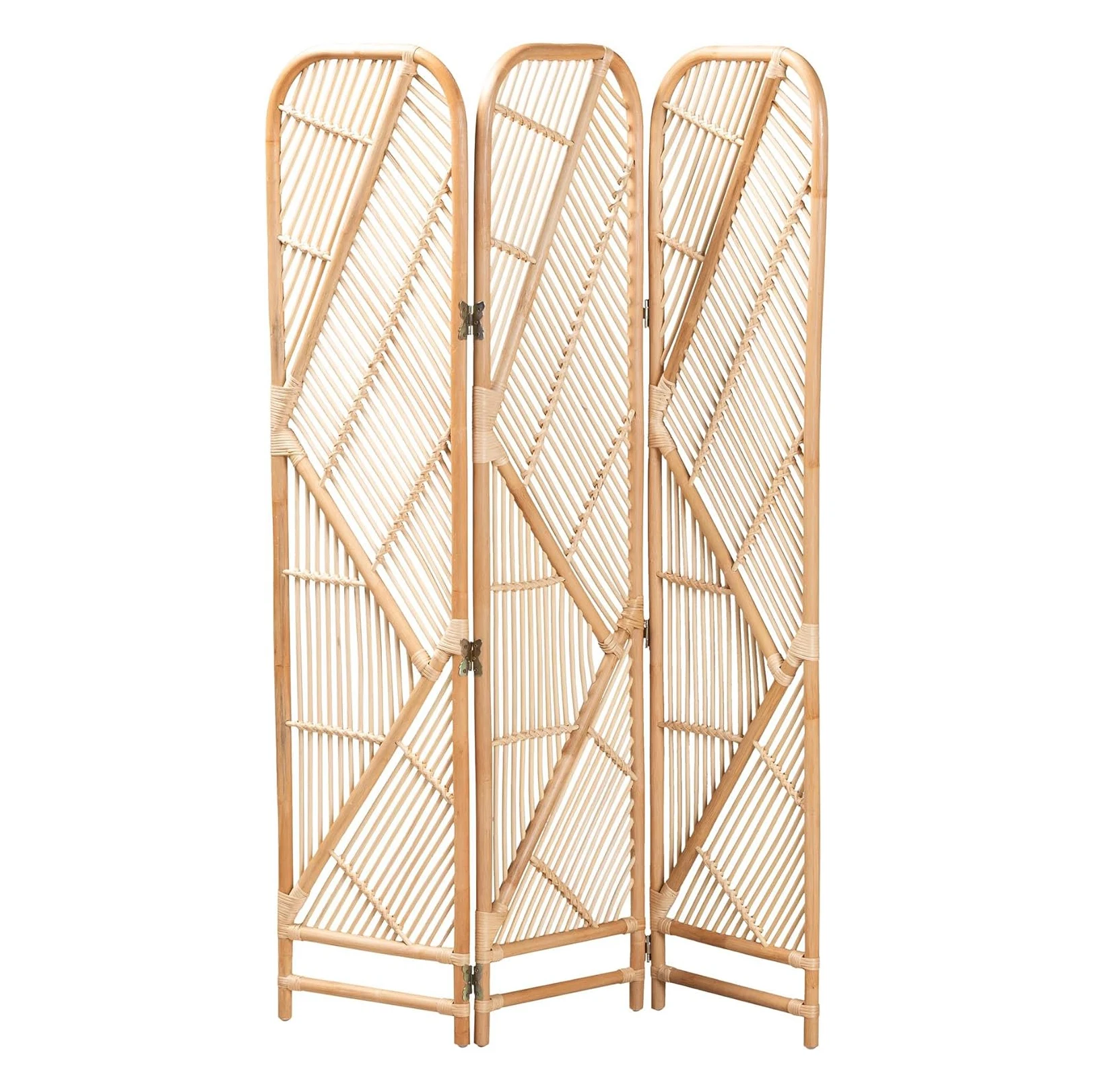 Hot Selling Natural Rattan Room Divider Rattan Japan Room Divider Natural Space Divider made in Vietnam for Living room Bedroom