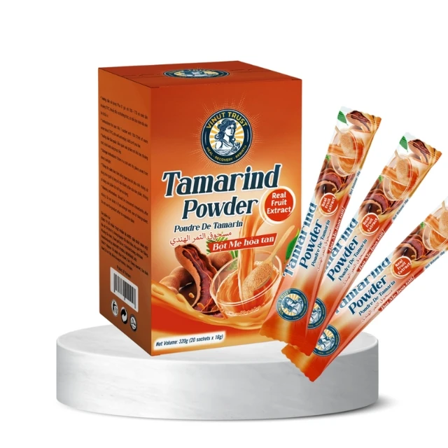 Lifeworth High Quality Instant Tamarind Powder Private Label 20 Satches x 16g, OEM ODM 12 pcs / cartons