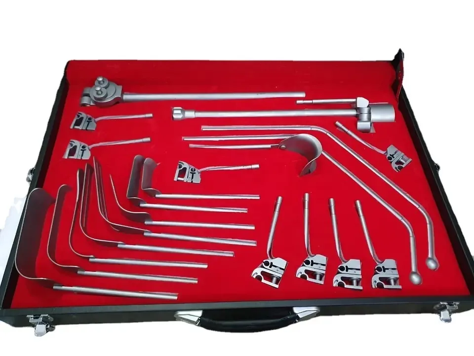 Omni Tract Retractor Abdominal Surgery Complete Set Instruments Retractor Steel Wholesale Self Retaining Surgery Retractor Set