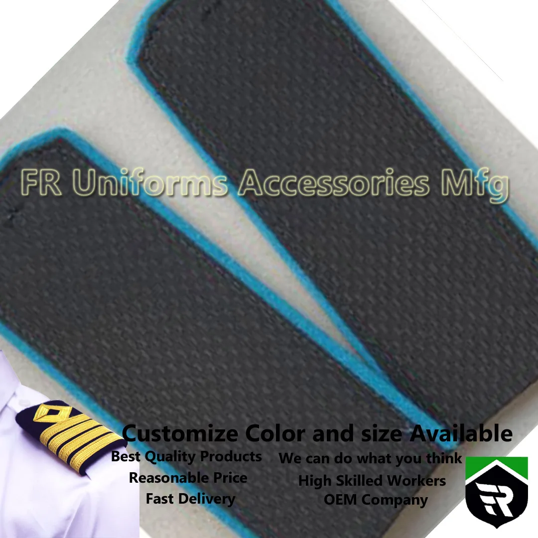 Aviation Shoulder Boards Soviet Russia  Border Shoulder Boards for Metal Embroidered Shoulder Boards Officers shirt Epaulettes