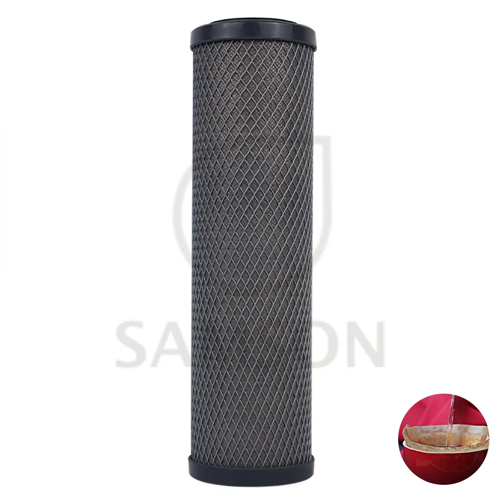 Taiwan product ACT+CTO 6610 carbon water filter featuring Water filtration process perfect for Mopping floors