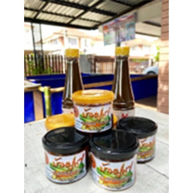 Khun Sa Fermented Crab Sauce Fermented Crab Sauce Mix Food 12 Bottles/Pack High Quality Products from Thailand