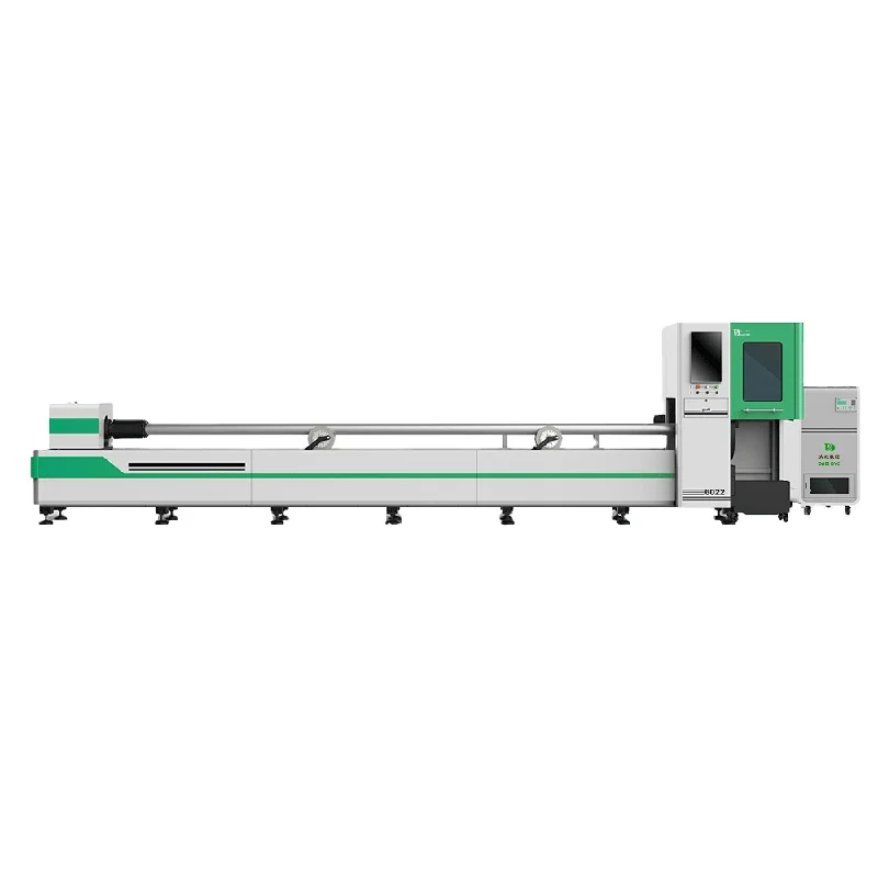 Laser Tube Cutter Lazer Cut 6m Profile Cutting Raycus 2000w 1kw 2kw Fiber Laser Pipe Tube Cutting Machine