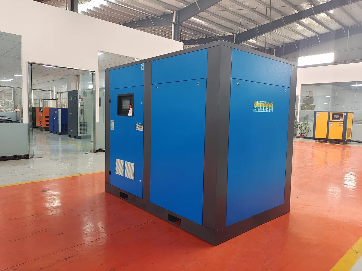 Промышленные компрессоры Airstone, 8 бар, 75 кВт, винтовой воздушный компрессор с переменной скоростью