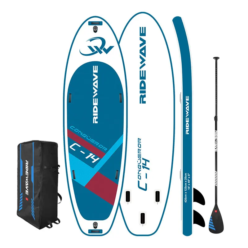 RIDEWAVE Mega muti person sup big multi person team SUP padleboard paddle board inflatable stand up paddle board