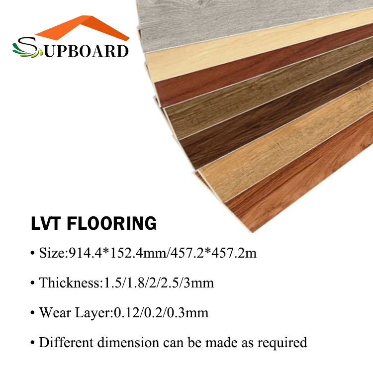 Waterproof  PVC LVT LVP Vinyl Plank SPC Flooring Skirting Board 10mm Large Lowes