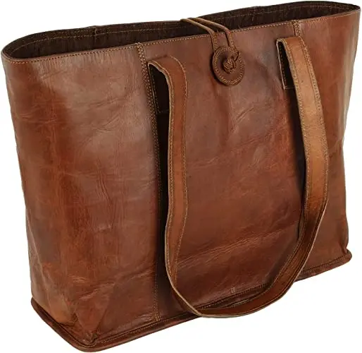 Genuine Leather Purse Shoulder-Bag Totes Handbags For Women/New Latest Design 2024 Women Leather Totes Bag