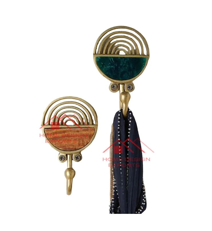 Bathroom Decor Wall Mount Cloths Towel And Keys Holding Wall mount Hooks Aet In Golden Finished At Wholesale Rate