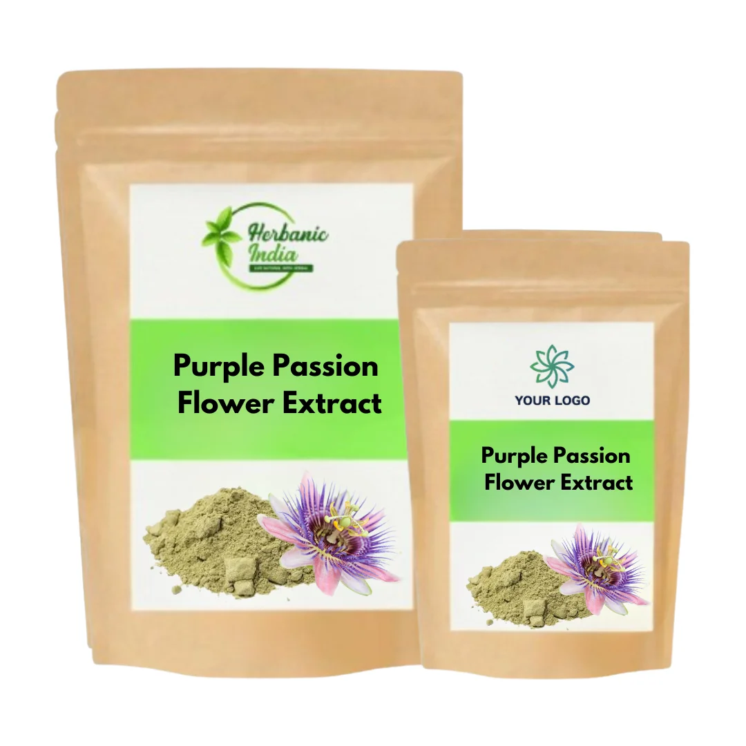 100% чистый фиолетовый экстракт цветка страсти порошок passflora Incarnata