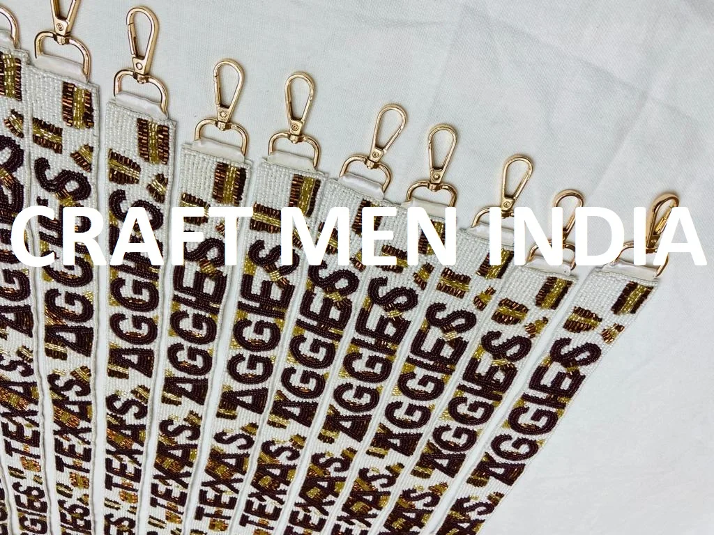 New Beaded Purse Strap of 2023 Texas Aggies  Beaded Bag Strap All different Name