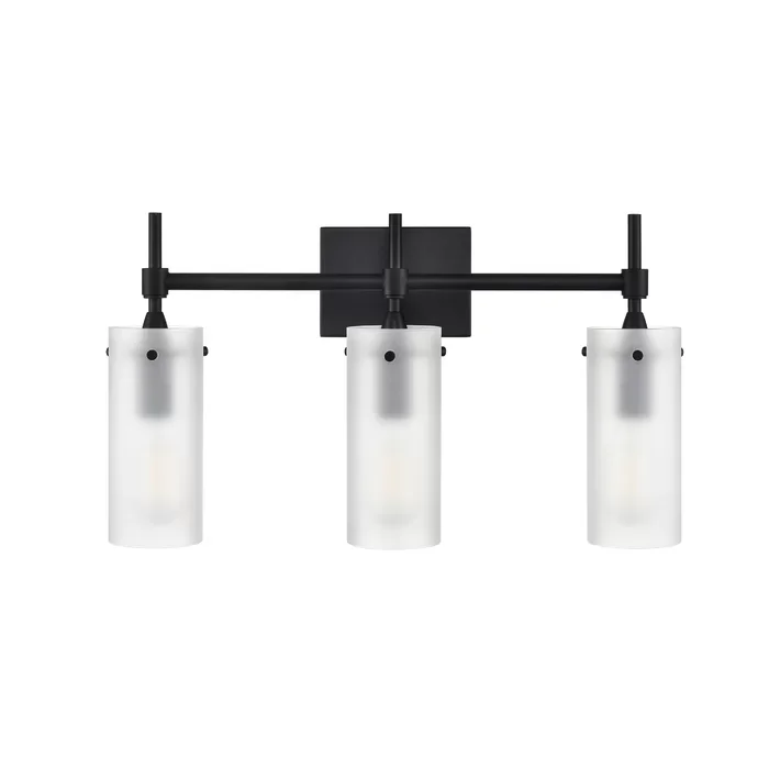 Modern Hanging Led Decorative Scone Wall Light with multiple lights For Home Mounted In Black