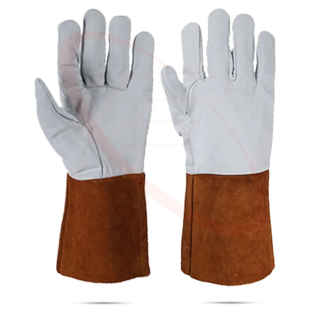 Best Quality Tig Welding Gloves in Goatskin Argon Welding Gloves in Premium Goatskin Leather Welder Gloves