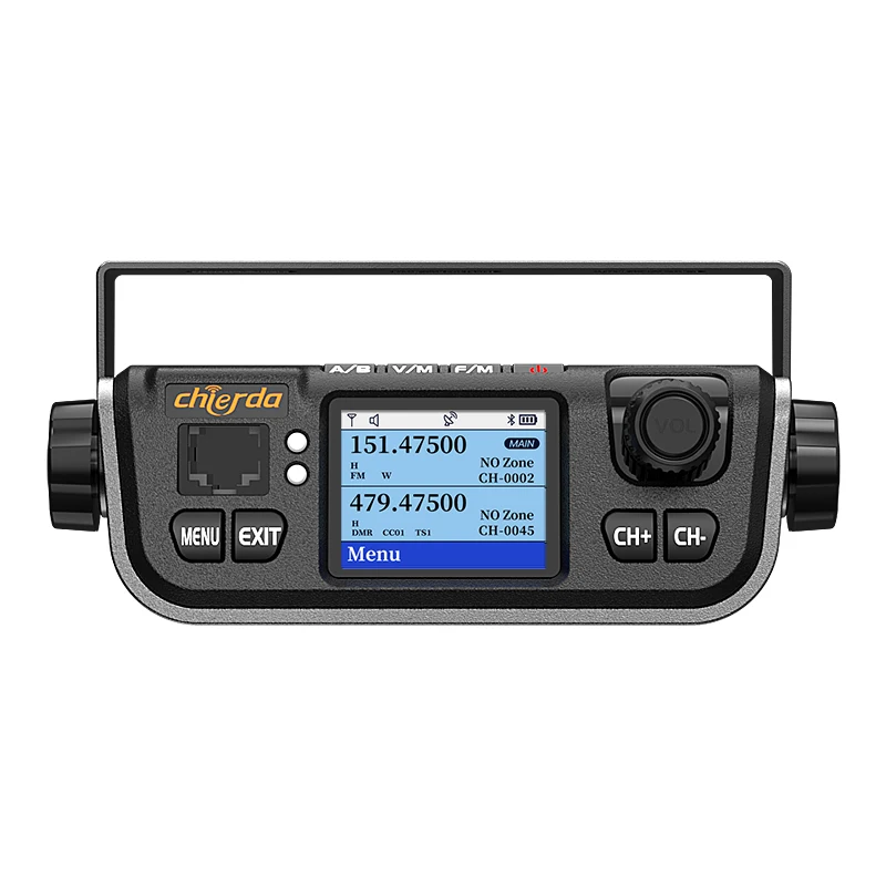Starft M520D Mobile Radio Vehicle Walkie Talkie Digital DMR and Analog Dual Modes Full Frequency UHF VHF FM GPS Transceiver