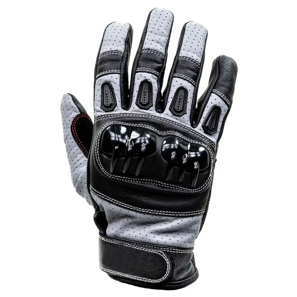 2024 Custom logo Motorcycle Racing Glove Motorbike Street Riding accessories Motocross Leather Gloves