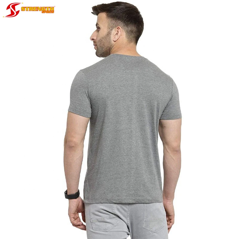 Custom made cotton half sleeve men clothes casual thick oversize men cotton t shirts