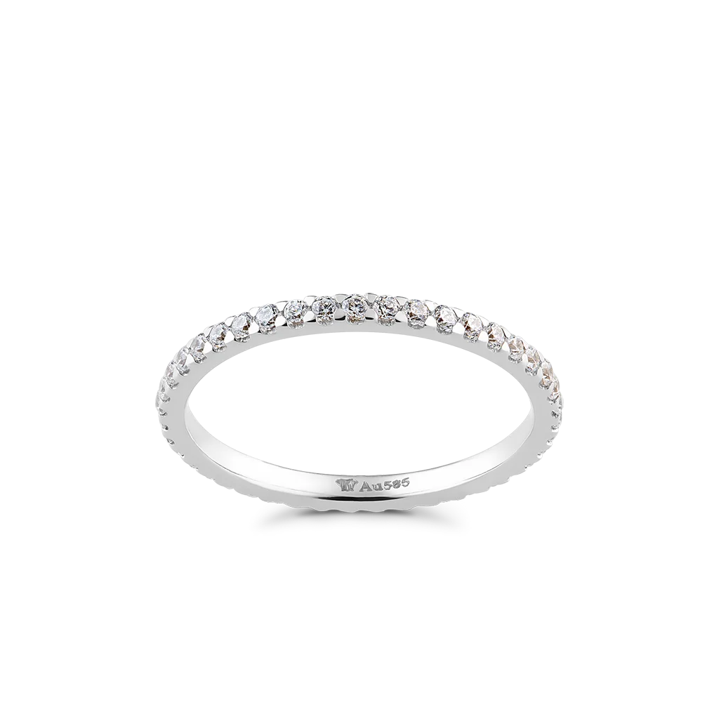 Gold wedding rings for couple 14k gold fine jewelry fashion rings couple 18k gold ring women HTJ Vietnam - NC734