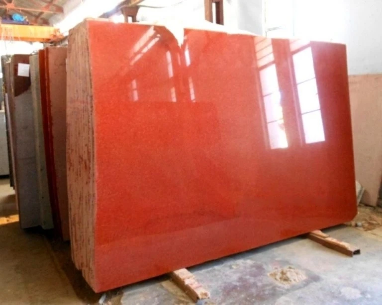 Lakha Red Granite from India Best grade Granite Slab for Flooring indoors outdoor kitchen bathroom usage