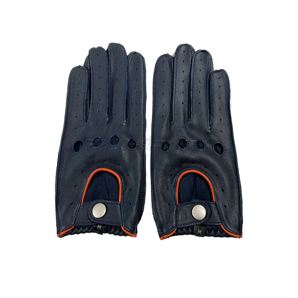 Top Quality All Sizes Available Custom Made Leather Fashion Gloves Men Driving Gloves Leather Made Gloves
