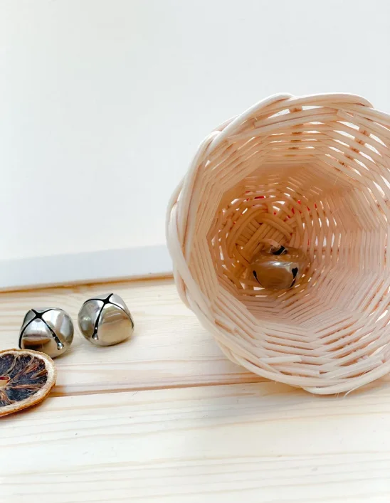 Best Seller Cheap Price Handmade Rattan Bell Christmas Bell For Home Decoration 2022