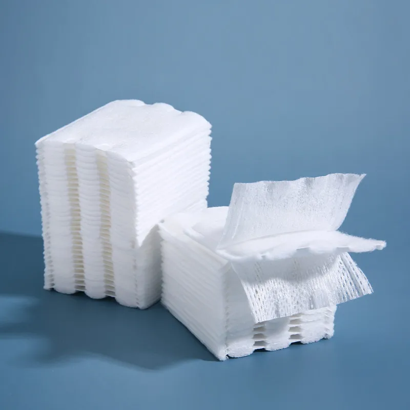 Premium Cotton Cosmetic Cleansing Cotton Oil Cleansing Triple Layer Makeup Remover Cotton