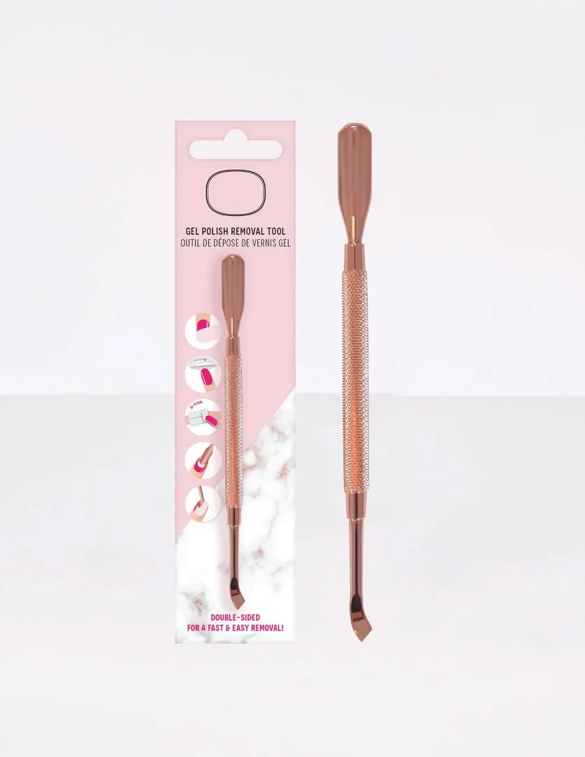 Толкатель для кутикулы из розового золота и очиститель ногтей от Beauty Concept двухсторонний инструмент ухода за ногтями удаления гель-лака