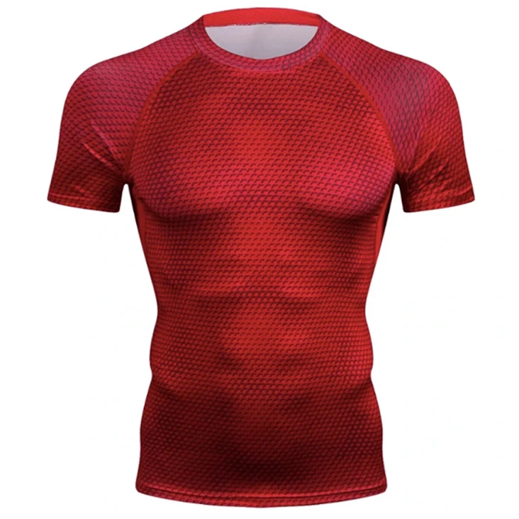 Высококачественная Мужская одежда с коротким и длинным рукавом Rashguard оптом для ММА принтом на заказ защита от УФ-лучей