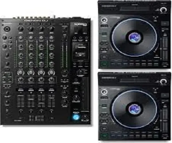 Новый оригинальный Dj Sc6000 плееры + Denon X1850 микшер и чехлы