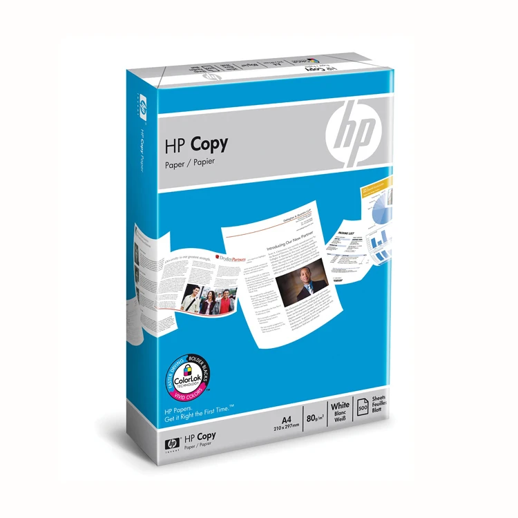 80 Gsm A4 White Office HP copier paper