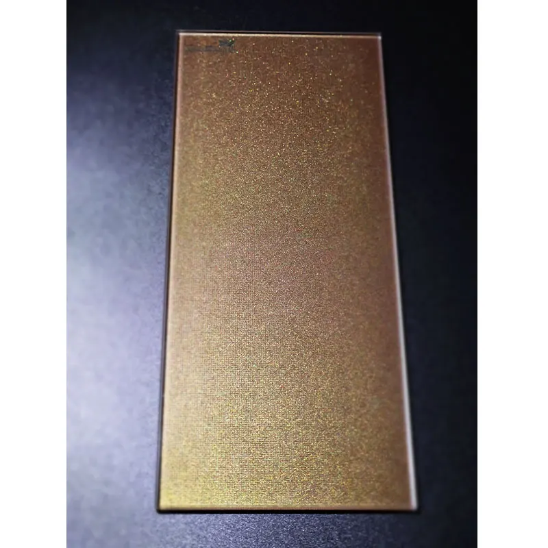 China Suppliers Custom New Design Decorative Art Glass Safety Tempered Toughened Glass Panel