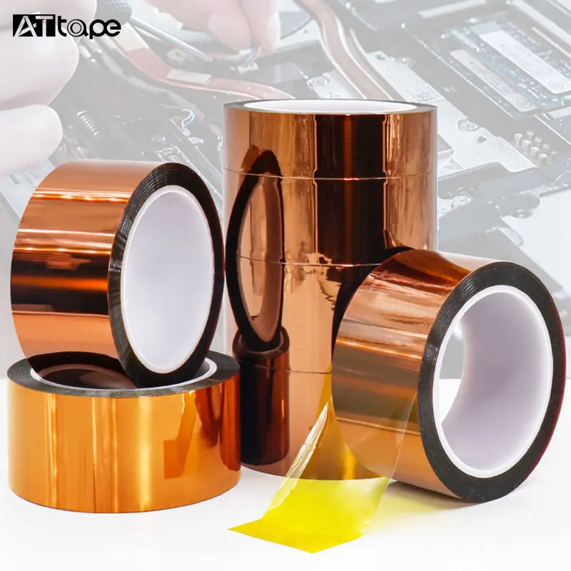 Wholesale High Quality Sublimation Thermal Tape Heat Resistant Polyimide Tape for Delicate Electronics