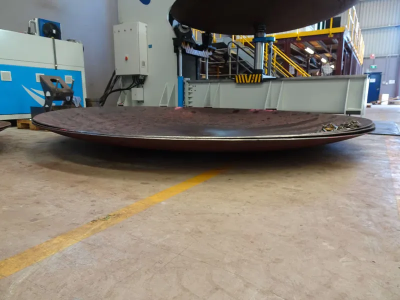 Dished Ends Press with Automatic Manipulator