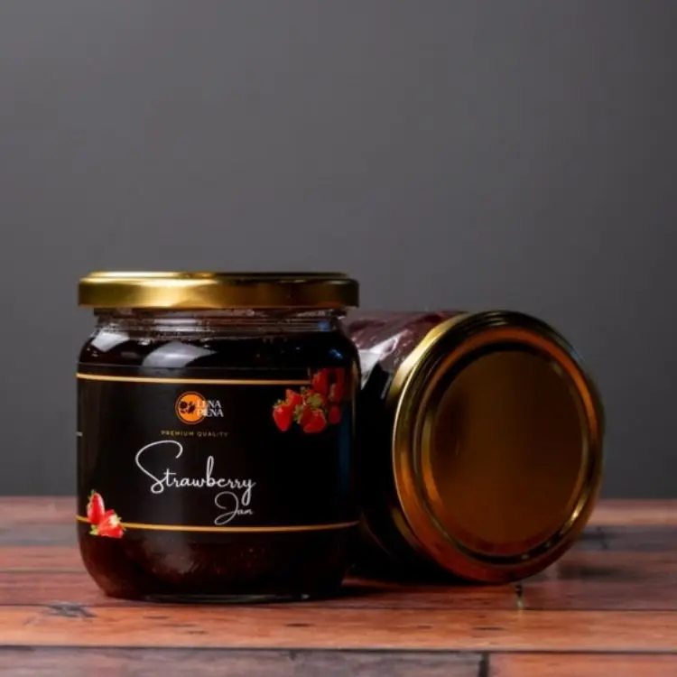 Exquisite 200g Strawberry Jam: Crafted from Seasonally Harvested Fresh Strawberries, Bursting with Natural Flavor and Goodness