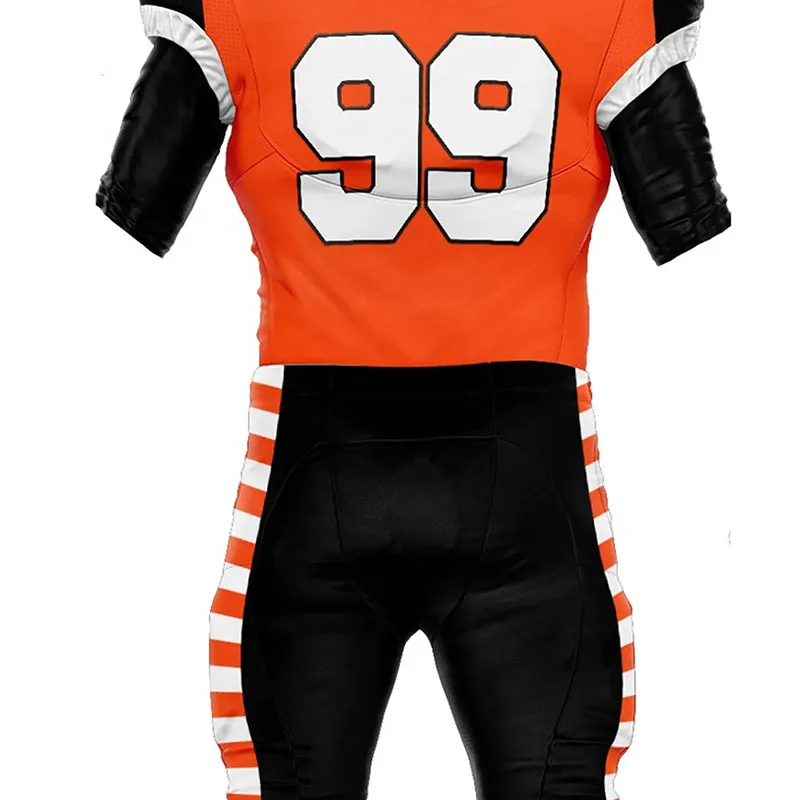 Уникальный стиль Американская Футбольная форма сублимационная печать