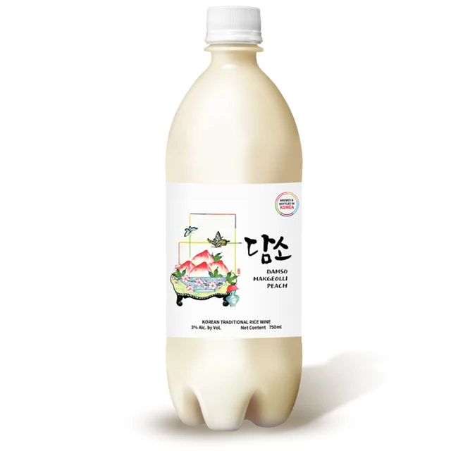Korea Traditional Alcohol Beverage Drink Damso Makgeolli Rice wine