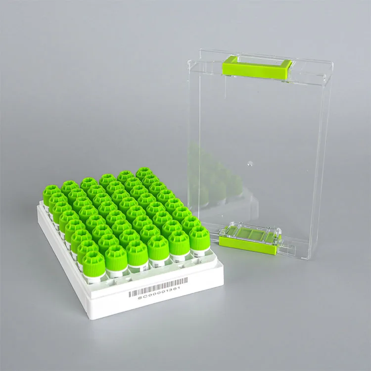 medical science laboratory test tube cryogenic vials 2d cryogenic vial cryo vials 1ml 3 codes