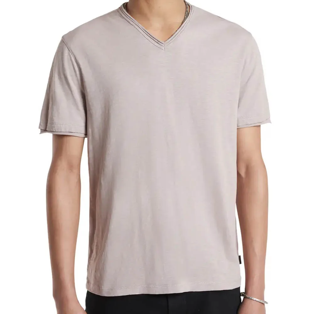 New Model T Shirt Cotton V- Neck  Solid Colors Best Quality Chip Price 100% Cotton Tee Shirt For Men And Women