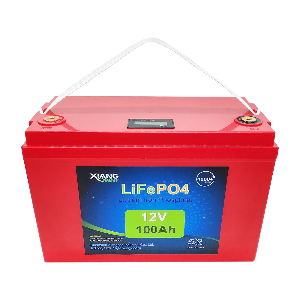 Cycle 6000 IP67 Lithium Ion Battery 12V Lfp 100ah 200ah Lifepo4 Bms 3kw 5kw 10kw CE Lithium Phosphate Battery Cell Xiang Energy