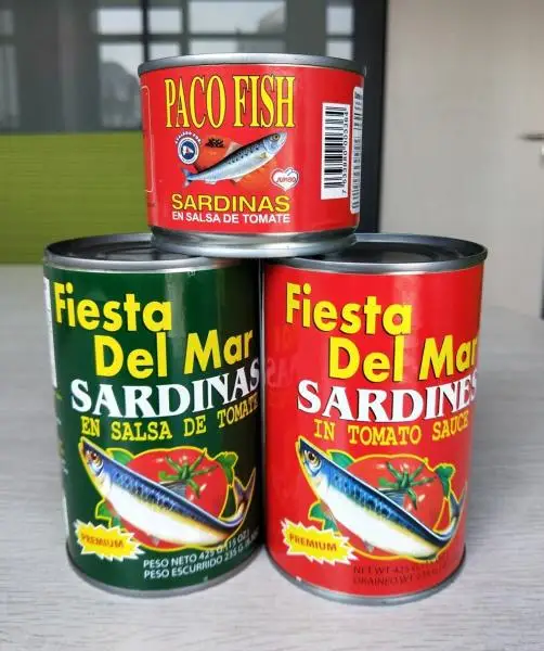 Hot Selling 125g Canned Sardine in Vegetable Oil