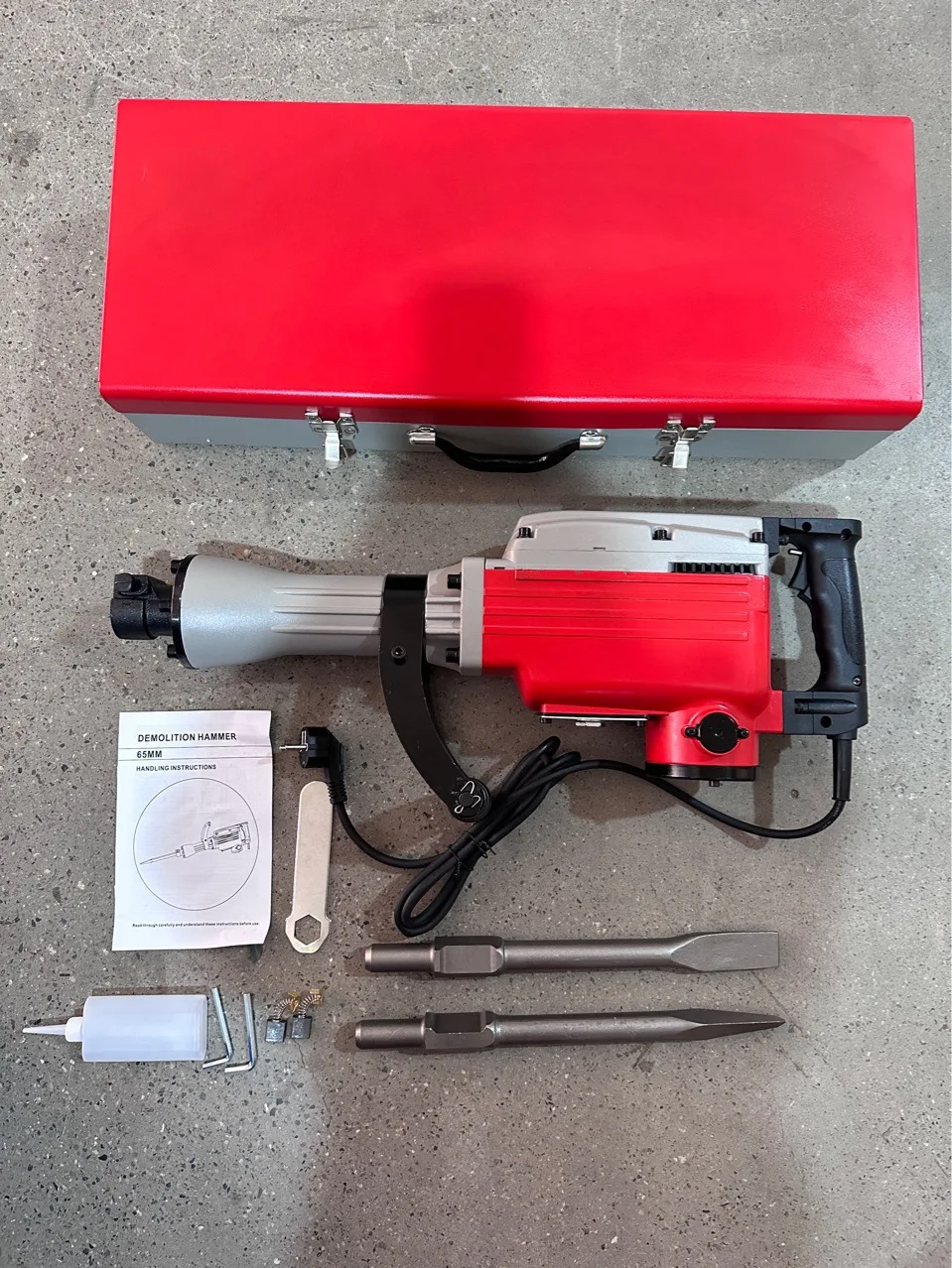 iPopulus New Arrival Industrial Quality pH65 2250W Demolition Breaker Electric Jack Hammer/Rotary Hammer  Demolition Hammer