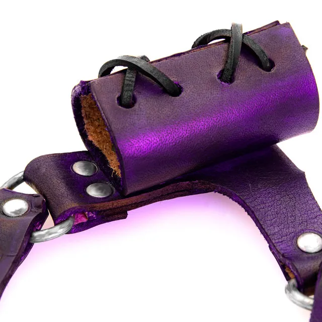 Premium Left Handed Renaissance Leather Sword Frog Adjustable 100% Handmade Genuine Leather Medieval Sword Frog / Holder