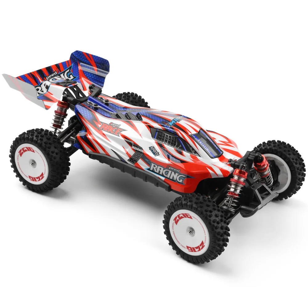 Wltoys 124008 1:12 Scale 3S Brushless Professional Racing Car 60KM/H High Speed Drift Car Toys RC Desert Truck