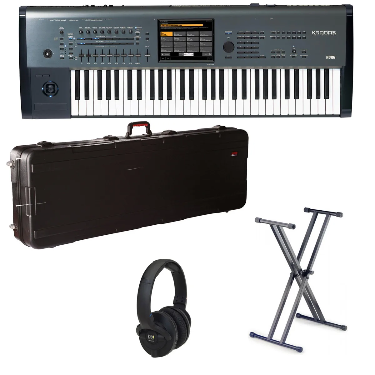 Скидка на музыкальный инструмент Korg Kronos X 61 88-клавишная музыкальная рабочая станция пианино